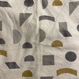 West Elm Modern Geometric Shower Curtain